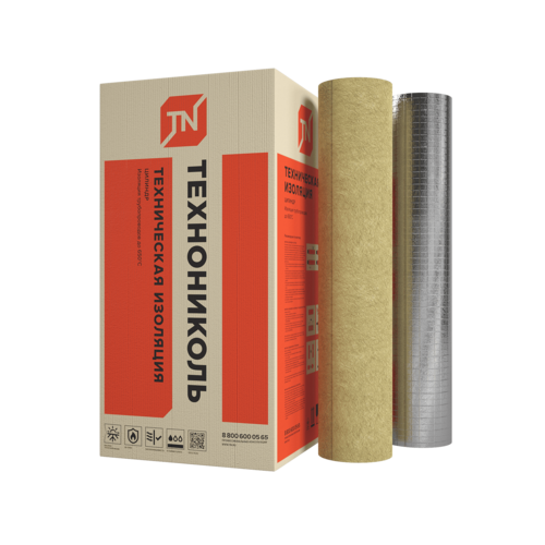 Цилиндр Технониколь ТЕХНО 80 ФА 1200х42х30 мм (1 сегмент